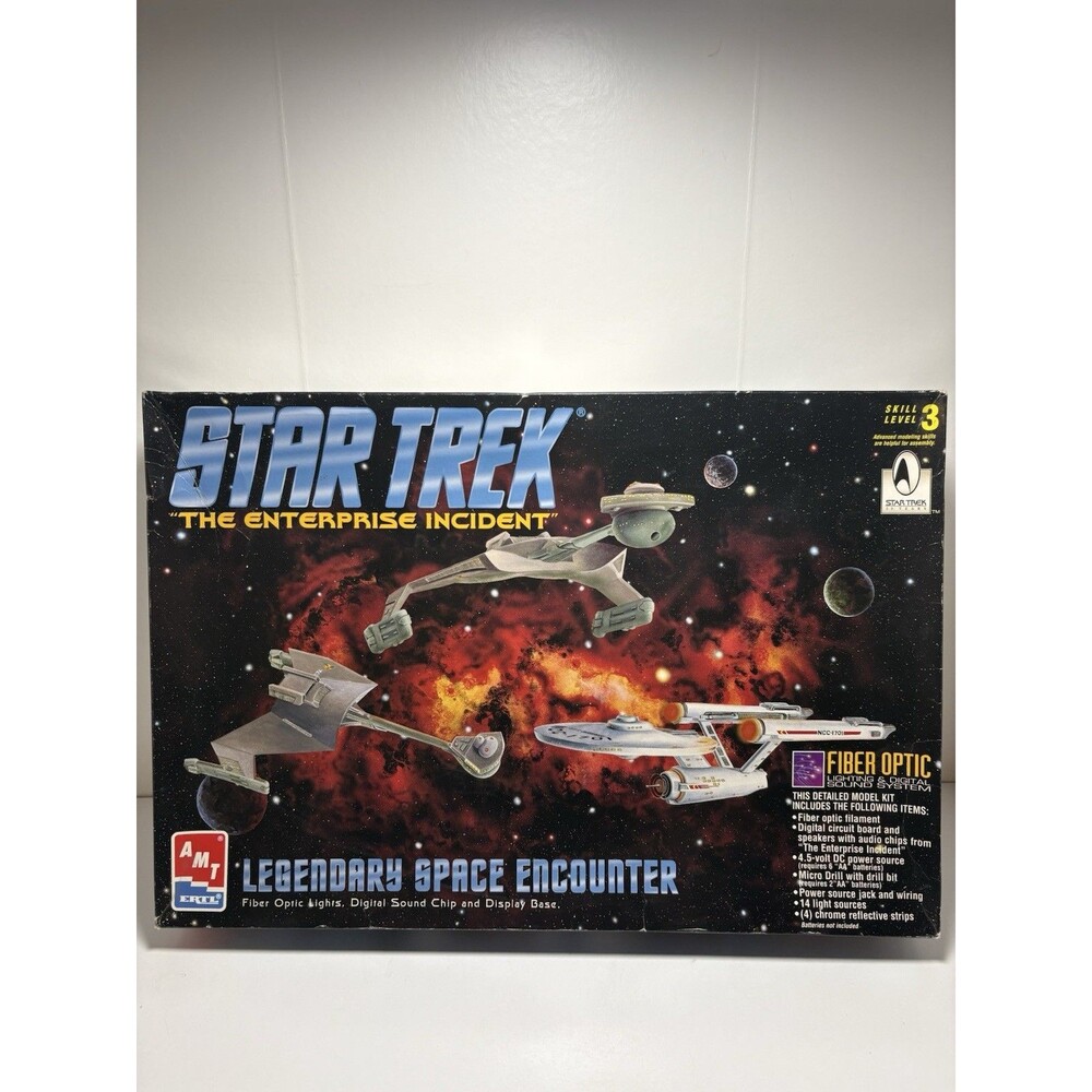 Star Trek The Enterprise Incident Legendary Space Encounter Model Kit AMT 8254